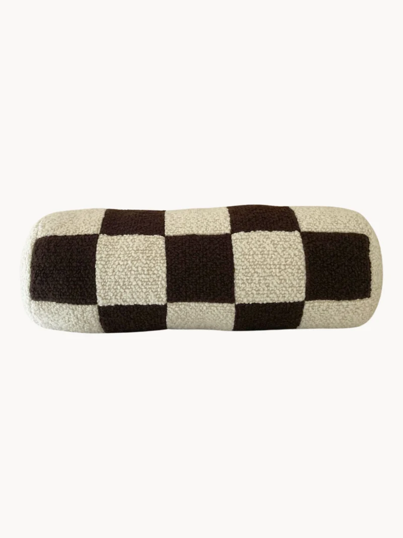 Le Cylindre - Wool Bouclé - Chocolate/Eggshell