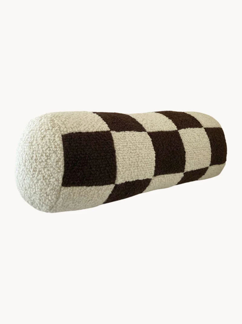 Le Cylindre - Wool Bouclé - Chocolate/Eggshell