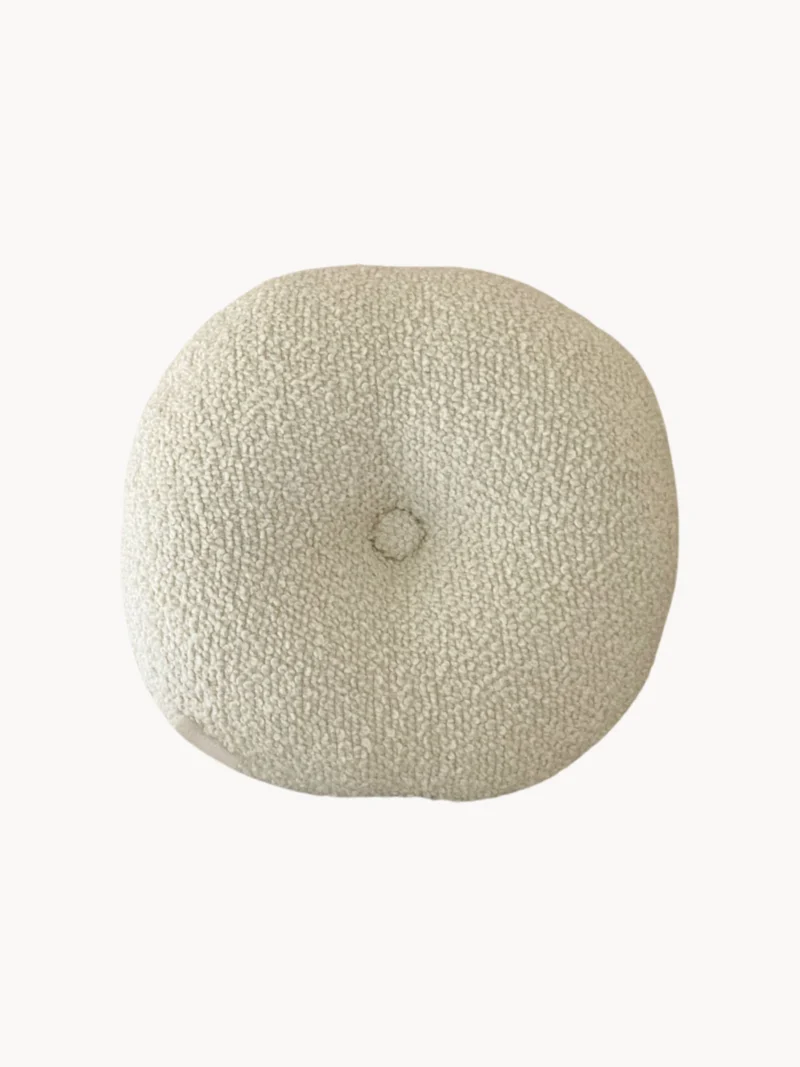 Le Rond - Moyen - Wool Bouclé - Egg White
