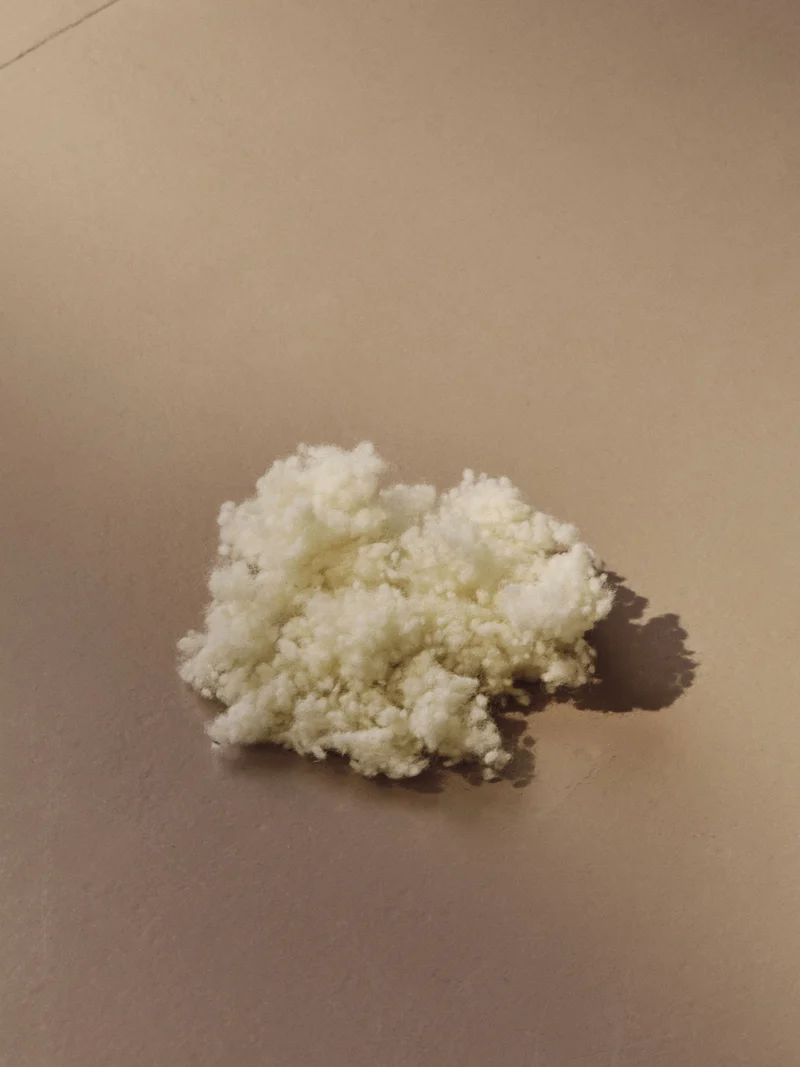 Le Rond - Moyen - Wool Bouclé - Egg White