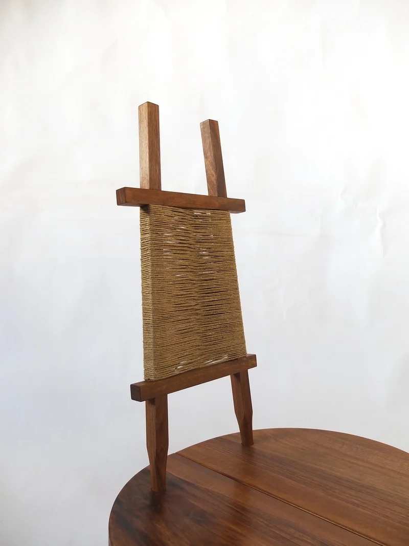 'Wilson' Wallnut-rope Chair
