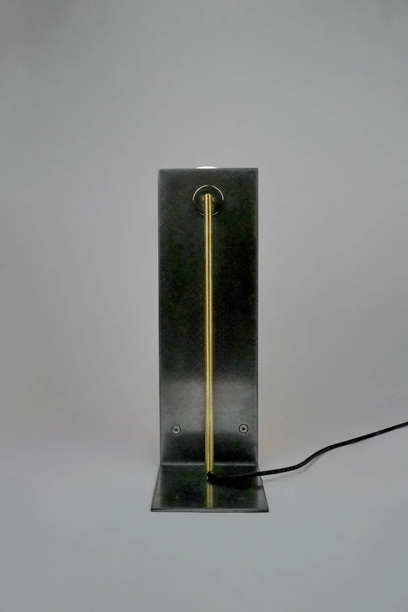 'Himalaya Lunar' - Vertical Alabaster Table Lamp