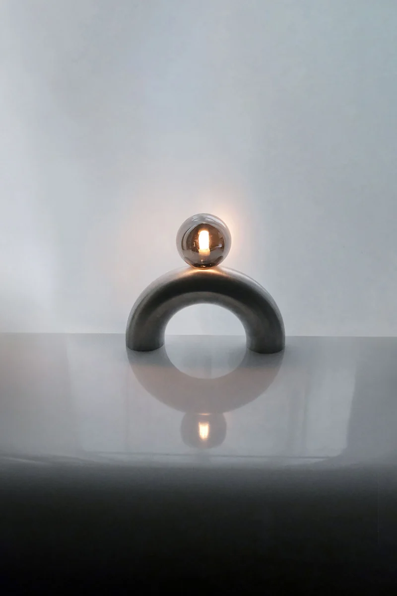 Arcora Toplight- Aluminum Arc Aluminium Table Lamp