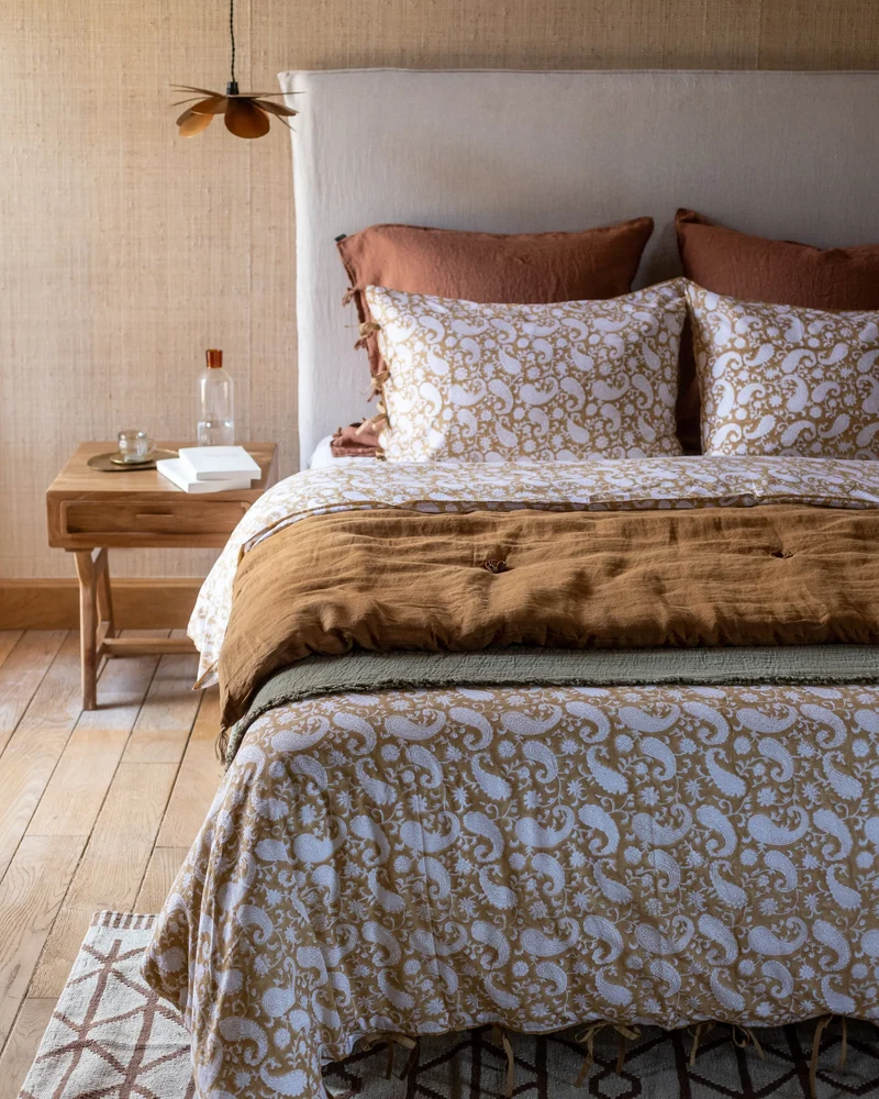 Housse de couette Paisley bio
