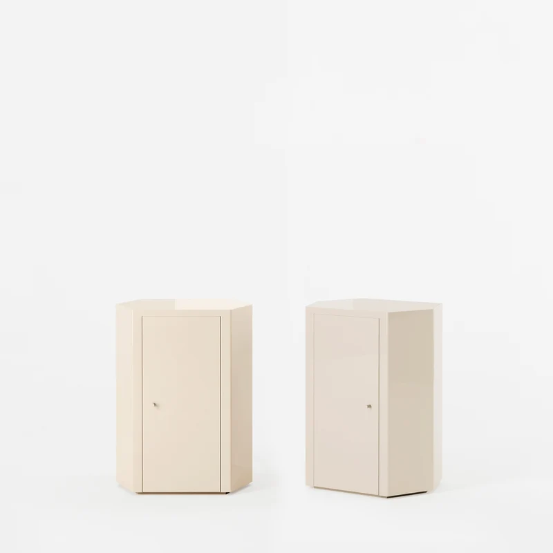 Pair of Park Nightstand in Lacquer