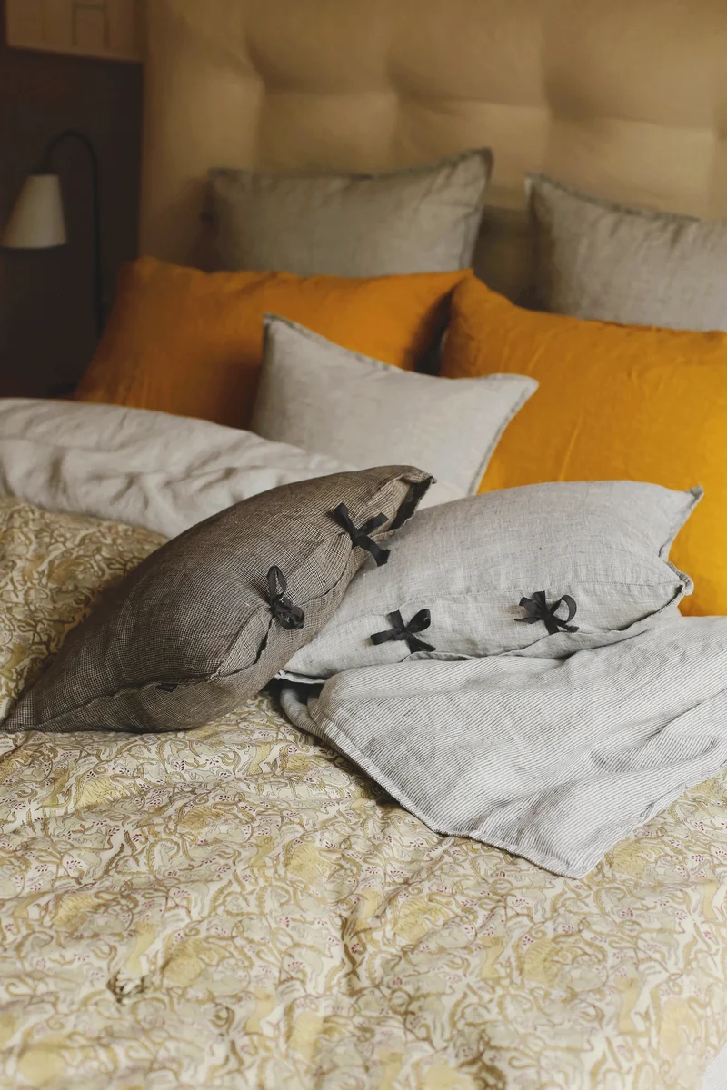 Petite housse de coussin Fil à fil