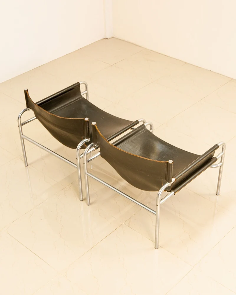 Pair of "SZ14" Armchair by Walter Antonis for Spectrum 60's