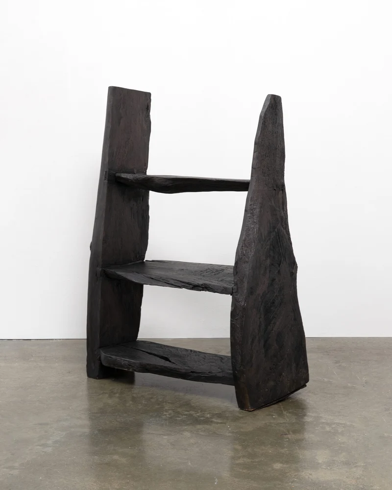 Vintage Brutalist Bookcase