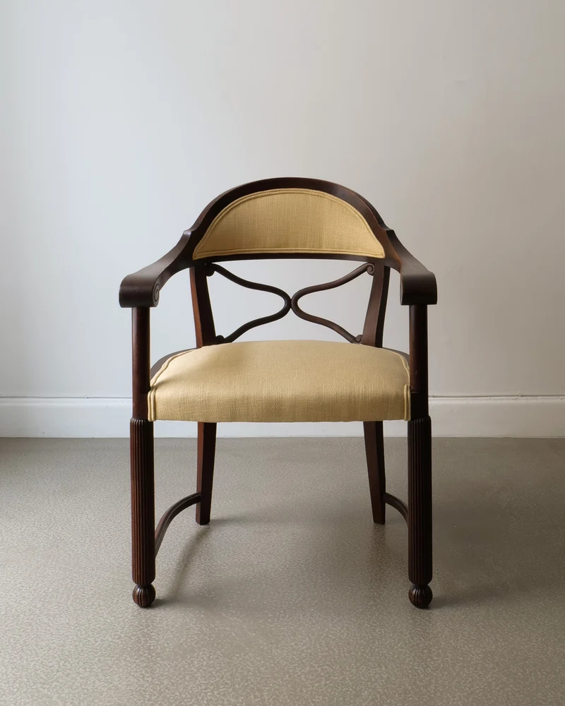 Vintage Armchair in Wood - French Art Deco Collection