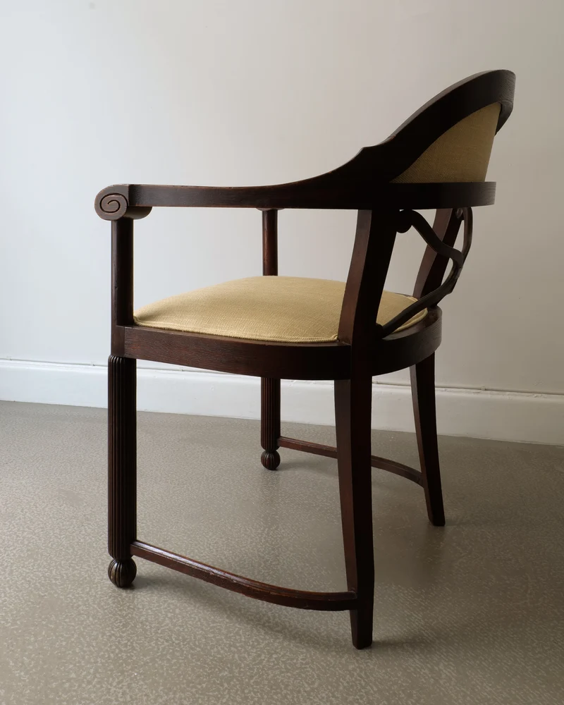 Vintage Armchair in Wood - French Art Deco Collection