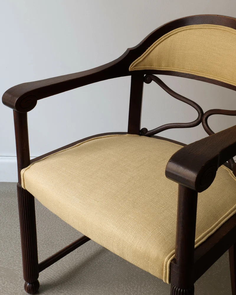 Vintage Armchair in Wood - French Art Deco Collection