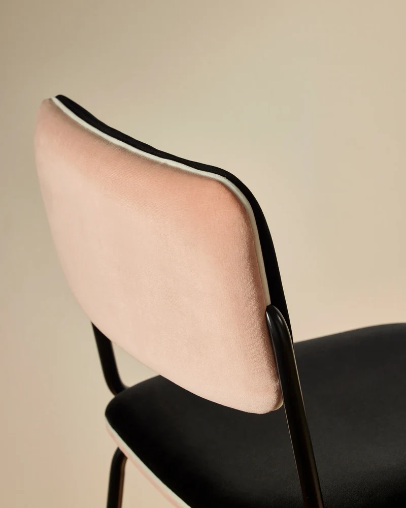Double Jeu Bar Chair - Pink