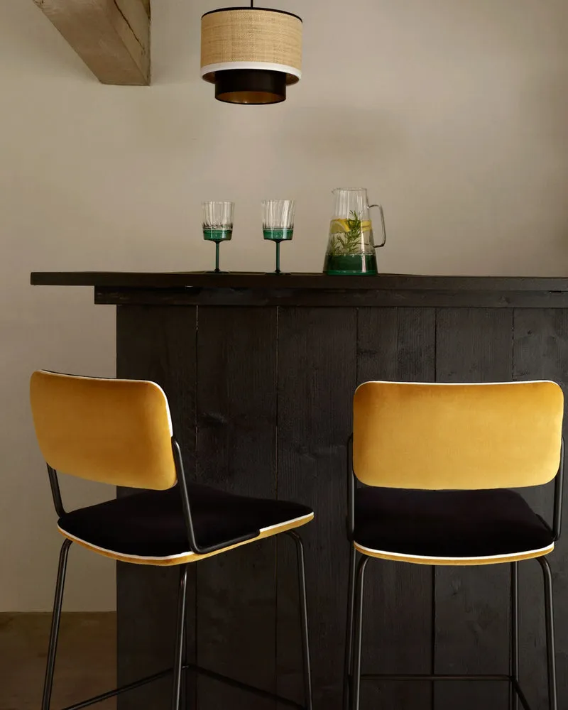 Double Jeu Bar Chair - Ochre