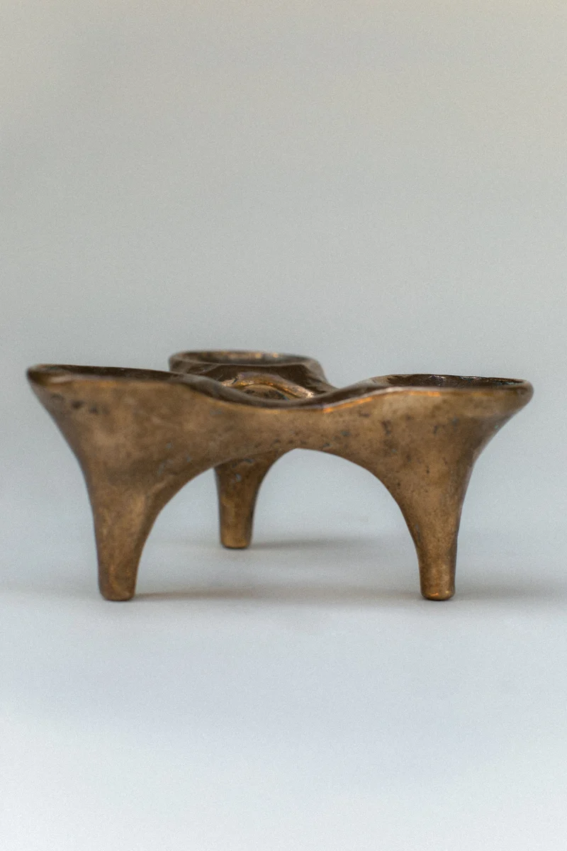 Bronze Candleholder