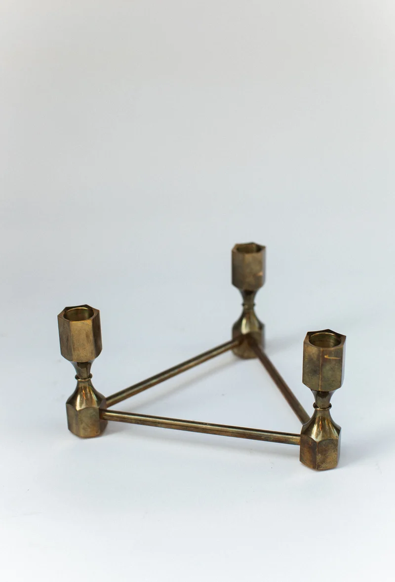 Brass Candleholder