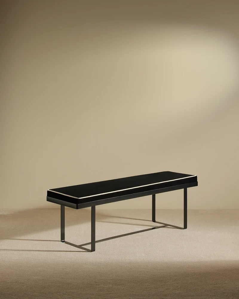Gaspard Bench - Black