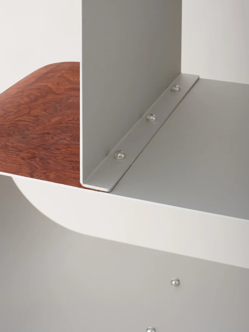 'Dressed' Aluminum Shelf