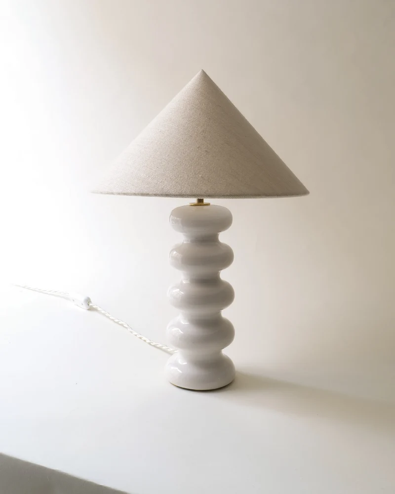 Vintage Table Lamps in Ceramic - Sculptural Collection, 1970s