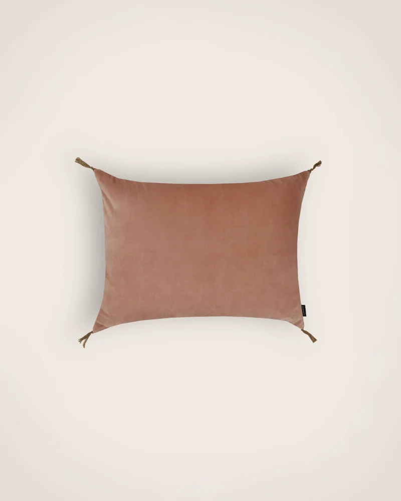 Housse de coussin Velours lavé