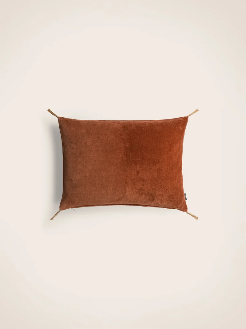 Housse de coussin Velours lavé