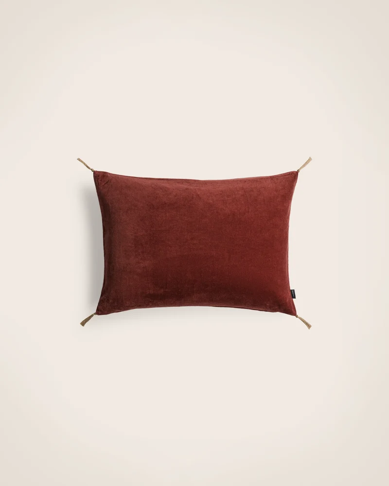 Housse de coussin Velours lavé