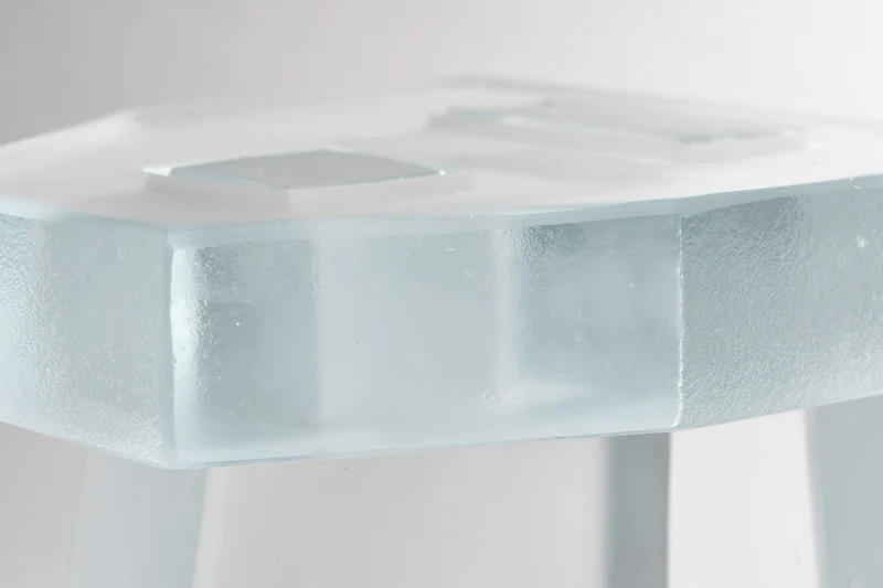 'Vera' Glass Side Table