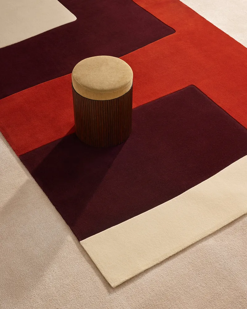 Free Spirit Rug - Aubergine