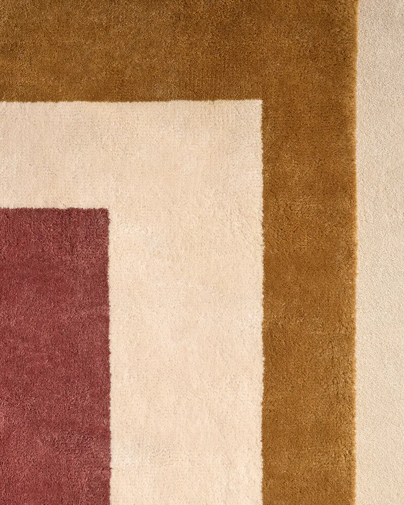 Sequence Rug - Ochre
