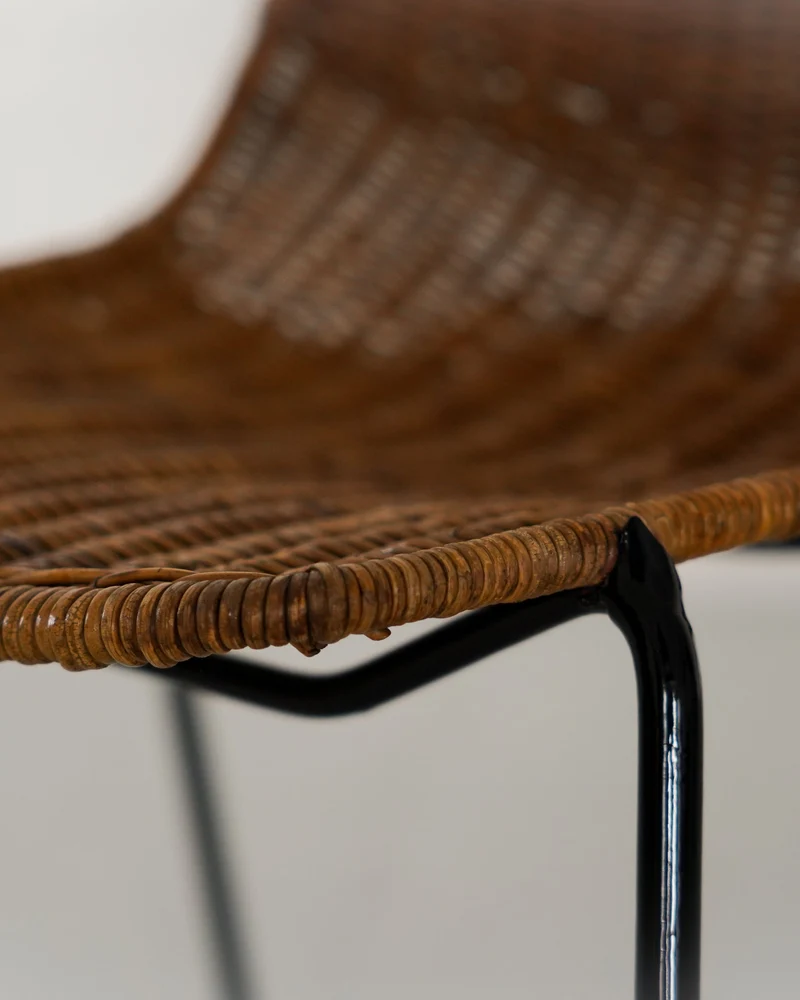 Basket Chair by Gian Franco Legler for Bonacina