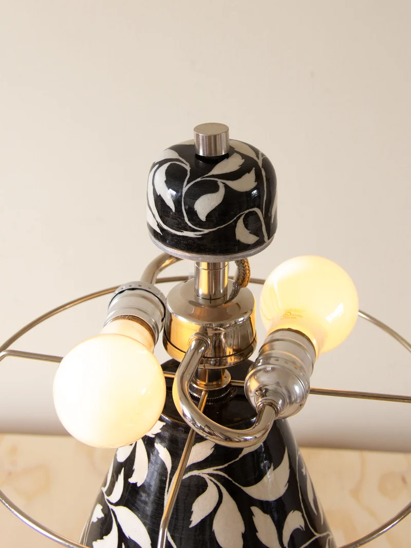 'Paisley' Ceramic Table Lamp