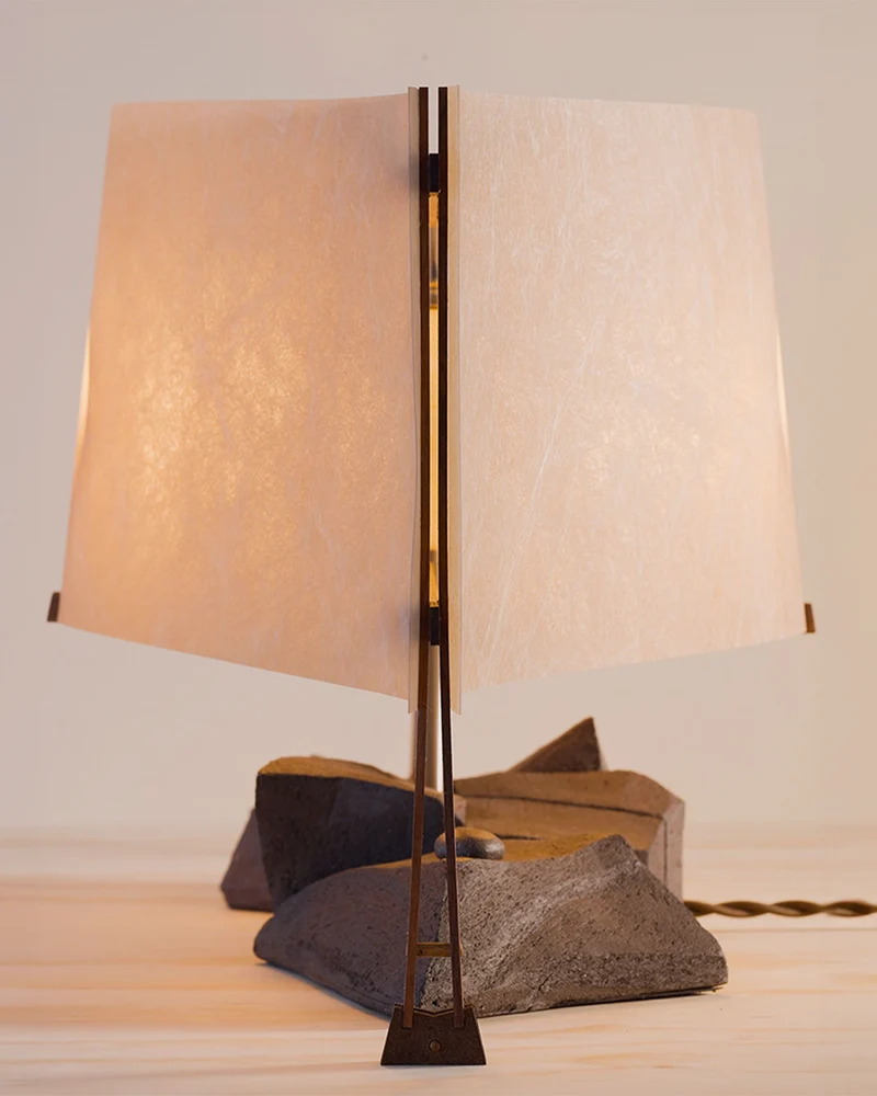 'Sunrise' Stoneware Table Lamp