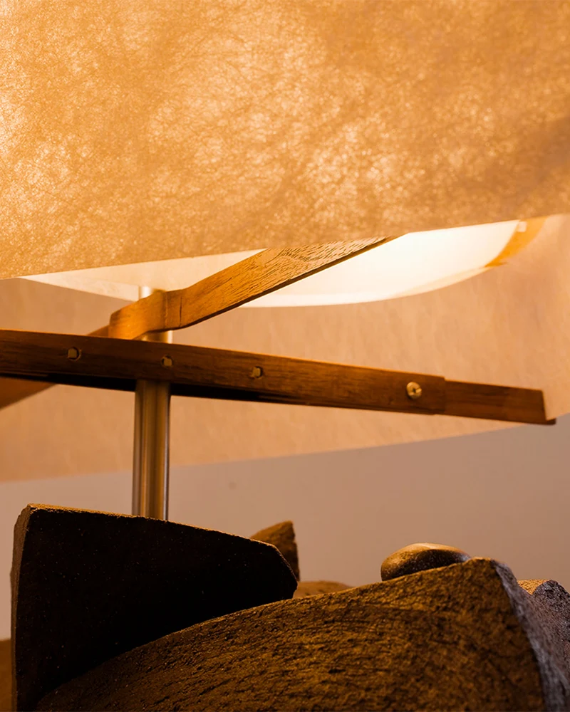 'Sunrise' Stoneware Table Lamp