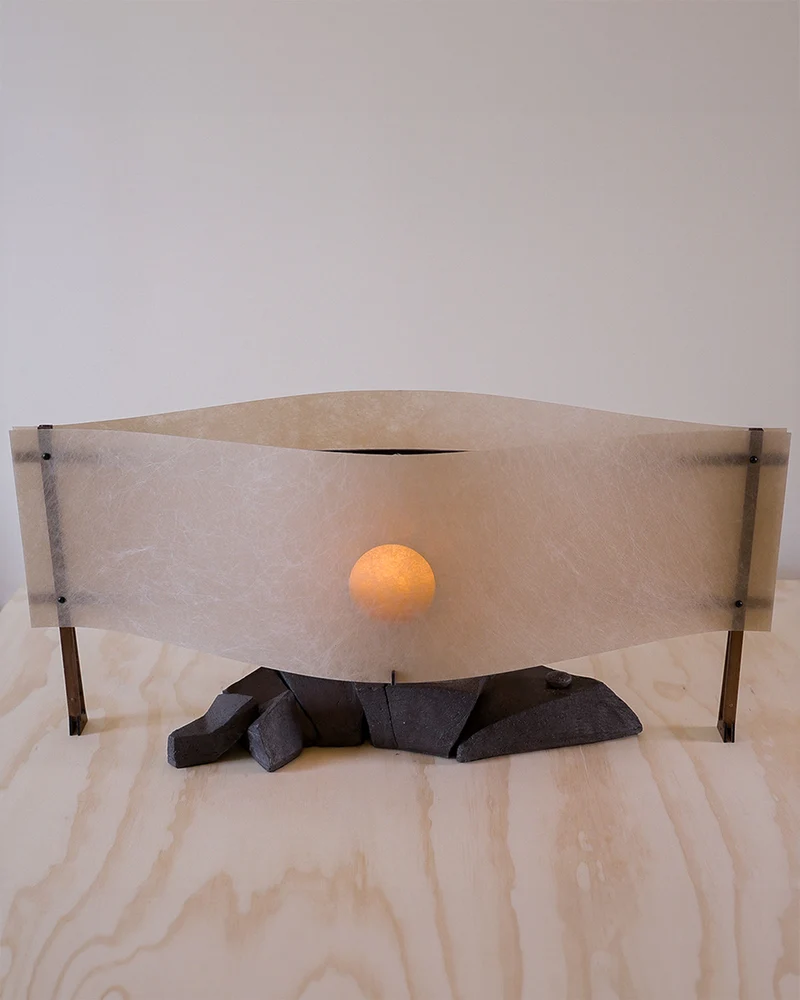 'Sunrise' Stoneware Table Lamp