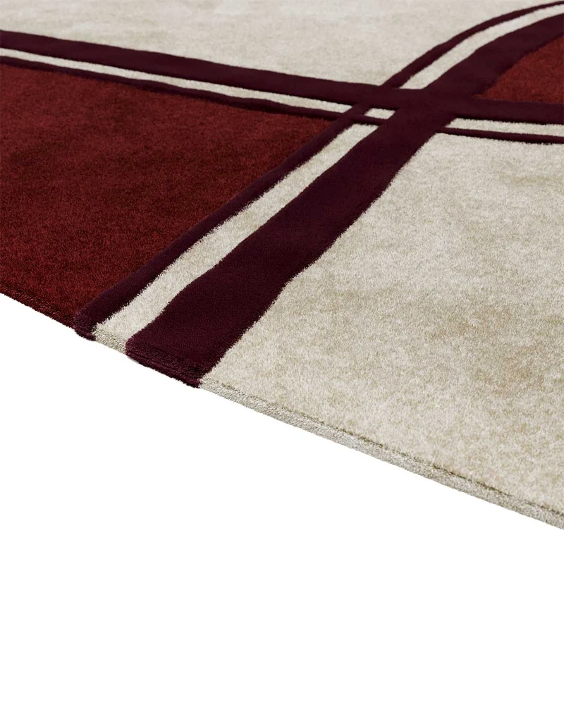 Twiggy Rug - Aubergine