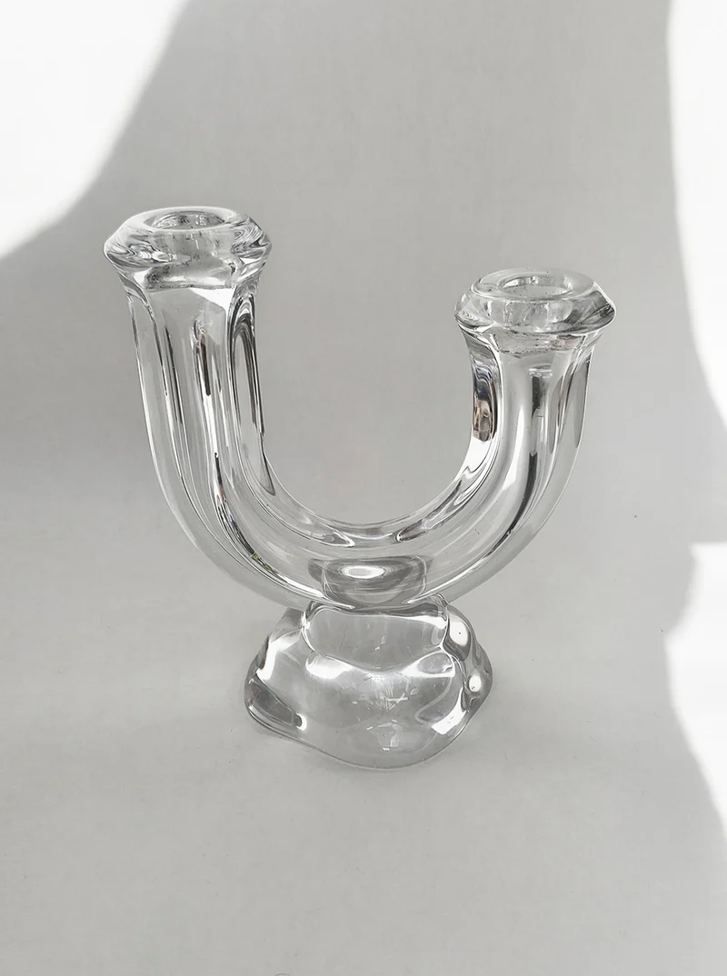 Arch Glass Candle Holder