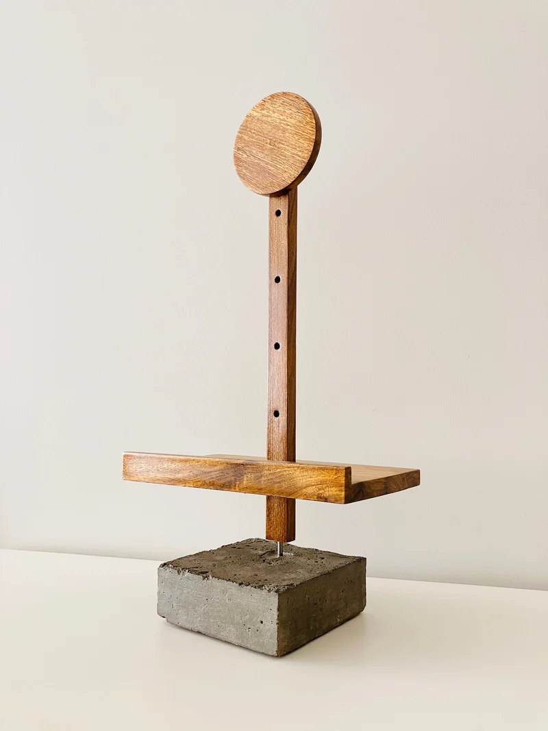 Brazilian Wood and ConcreteTeresa Easel