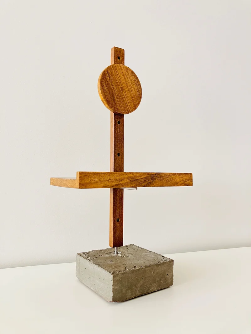 Brazilian Wood and ConcreteTeresa Easel