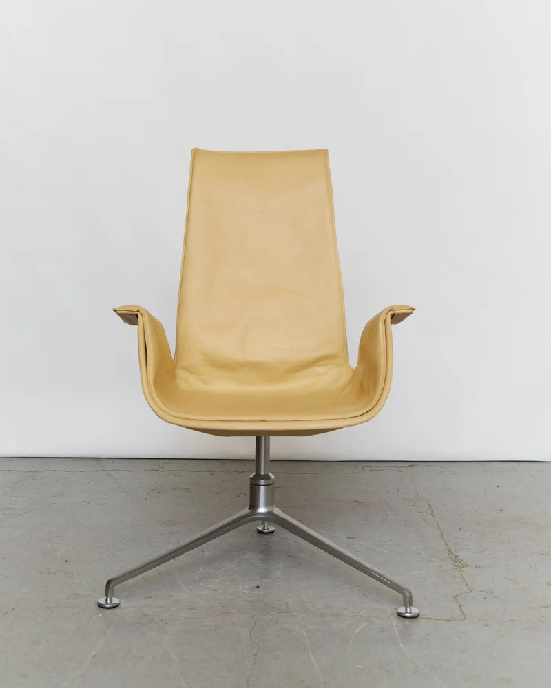 Model 6725 Swivel Tulip Chair by Preben Fabricius & Jørgen Kastholm for Walter Knoll