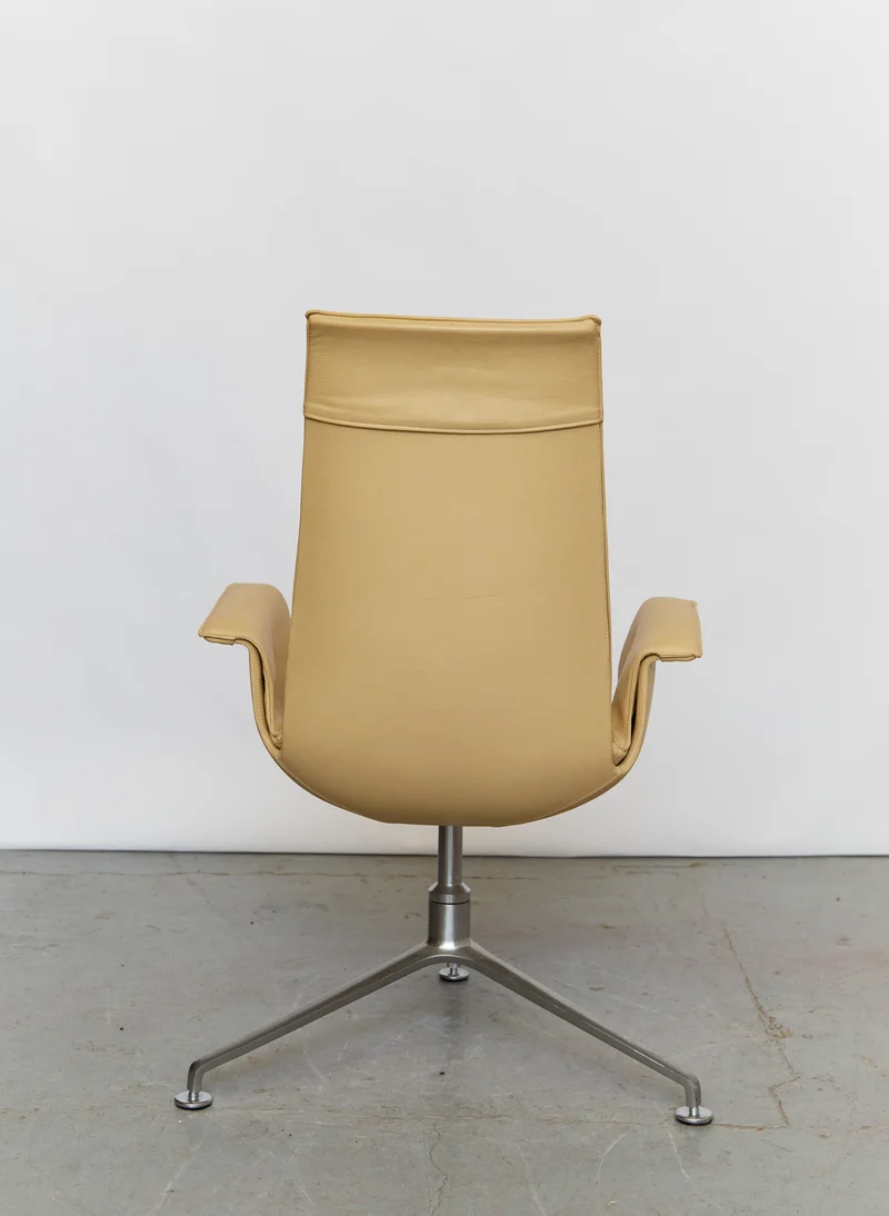 Model 6725 Swivel Tulip Chair by Preben Fabricius & Jørgen Kastholm for Walter Knoll