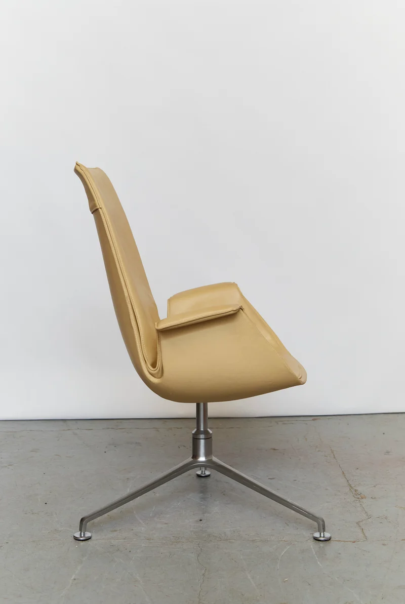 Model 6725 Swivel Tulip Chair by Preben Fabricius & Jørgen Kastholm for Walter Knoll