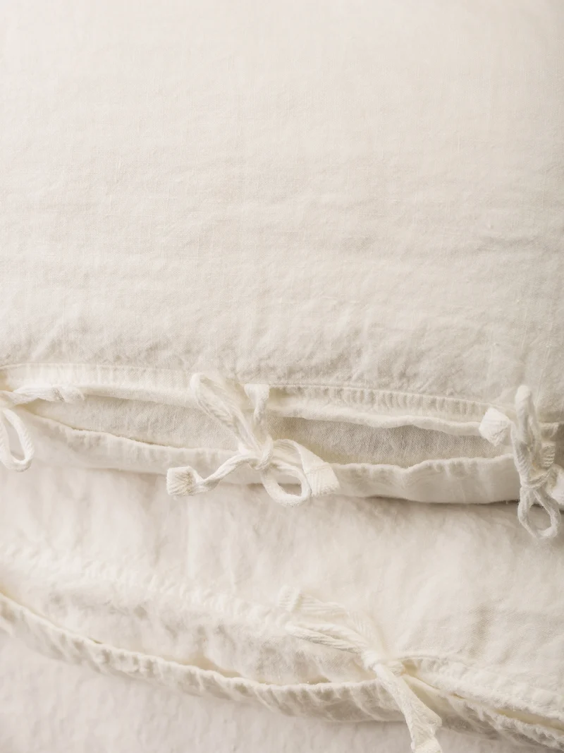 Parure de lit Selena - Blanc Cassé