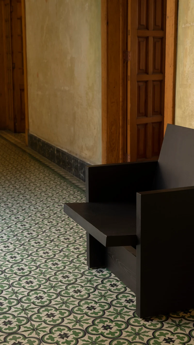 'Clavijero' Lounge Chair | Black Oak
