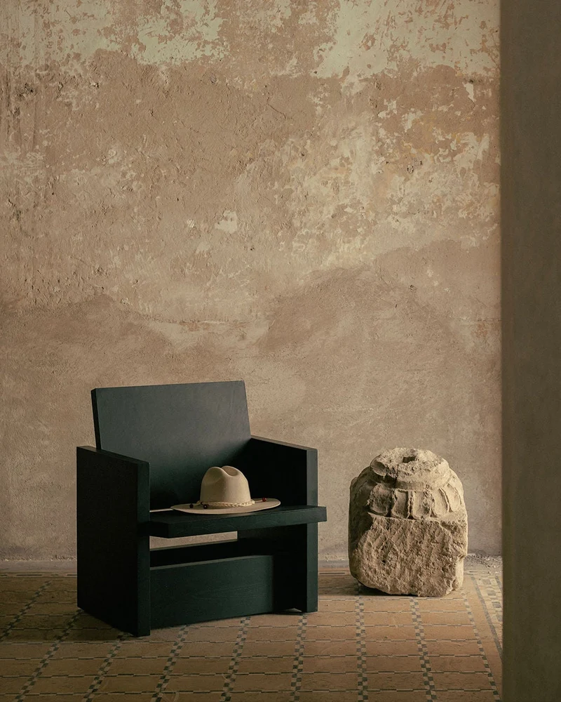 'Clavijero' Lounge Chair | Black Oak