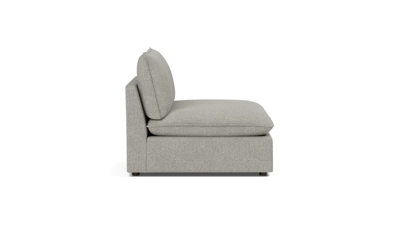 Chill Time Armless Chair, Heather