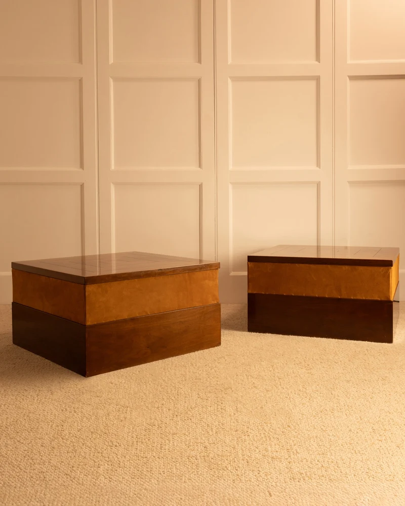 Pair of Paolo Buffa Coffee Tables - Italy 1940s