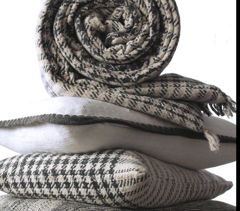 Housse de coussin Khadi