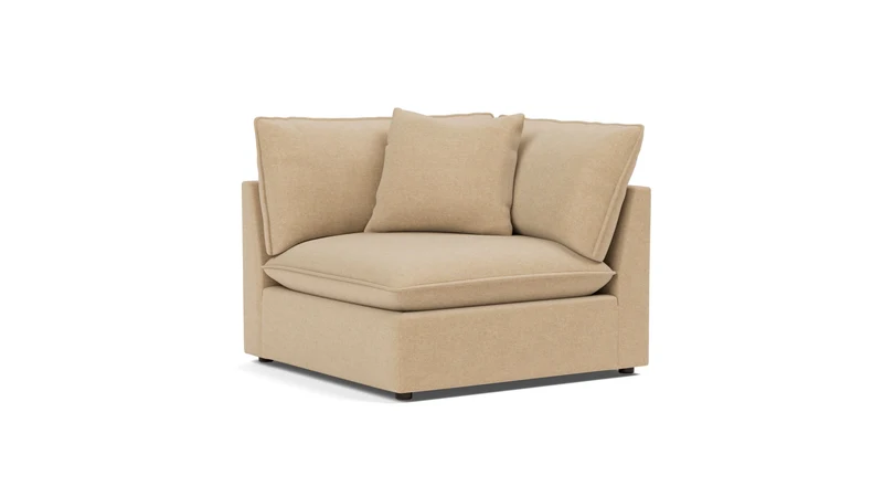 Chill Time Corner Chair, Hazelnut