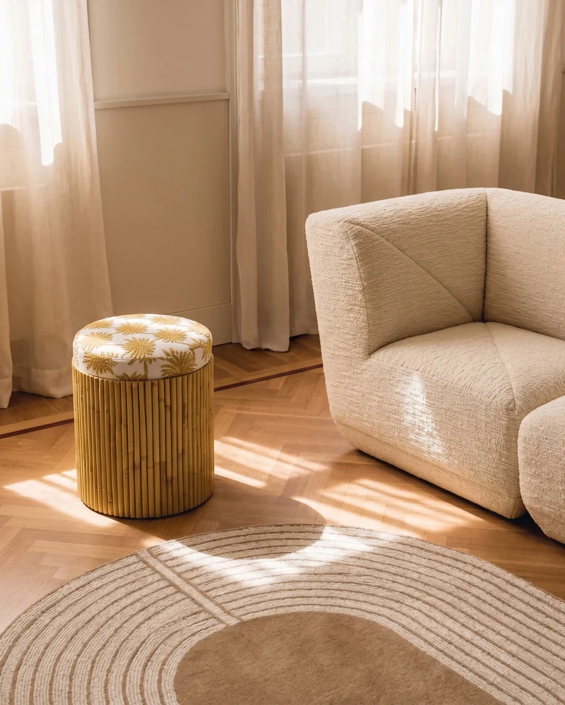 Riviera Pouf - Natural