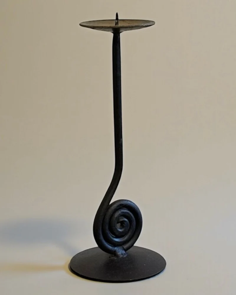 Iron Spiral Candle Holder