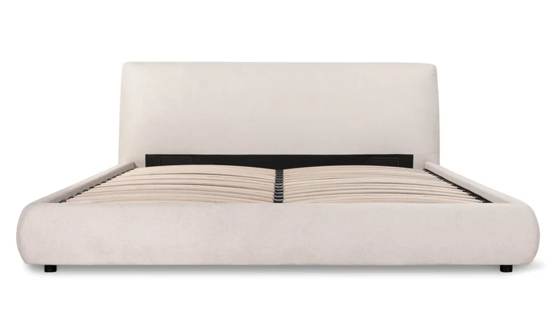 Dream Storage Bed, King, Latte